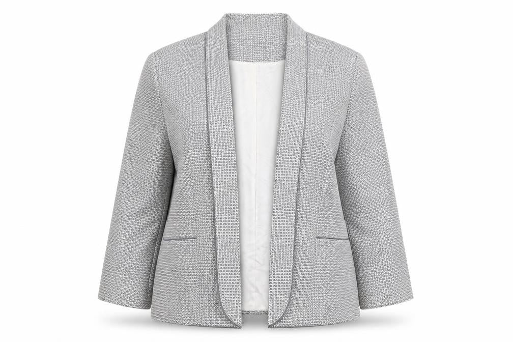 Womens UK Size 14 Warehouse Regular Grey Blazer