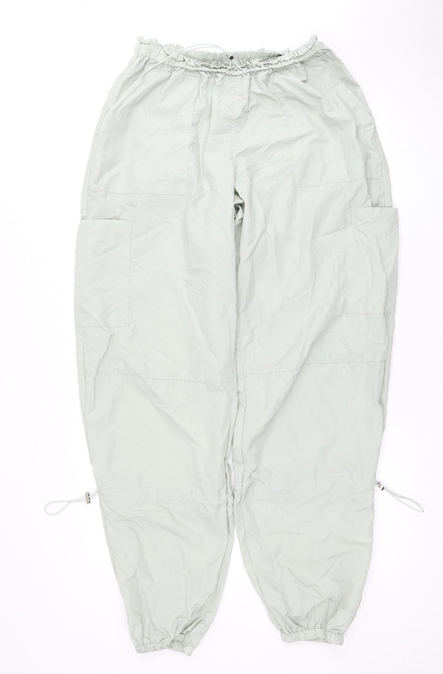 White Fox Women's Grey Windbreaker Trousers S