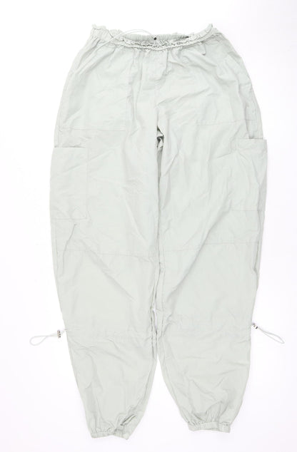 White Fox Women's Grey Windbreaker Trousers S