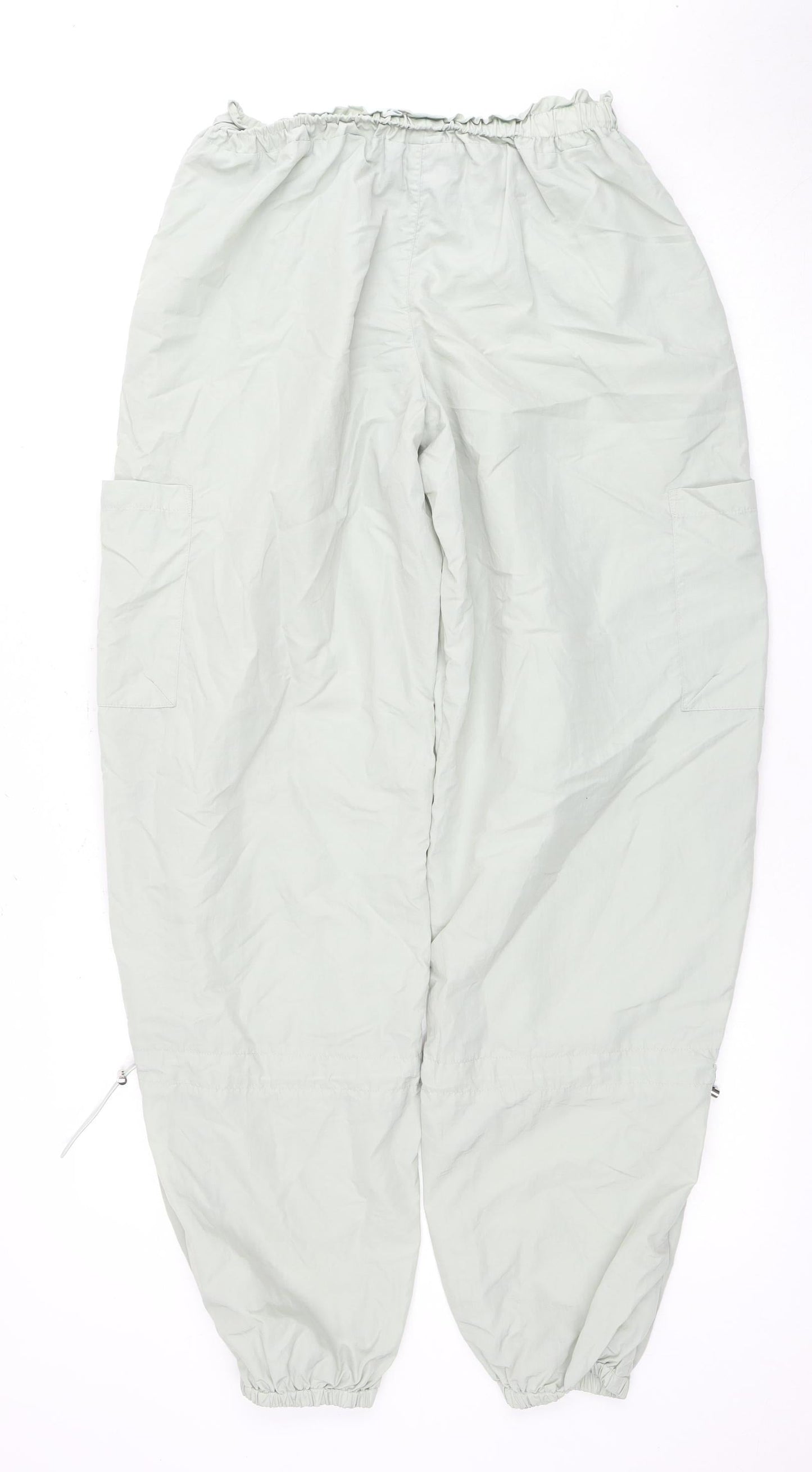 White Fox Women's Grey Windbreaker Trousers S