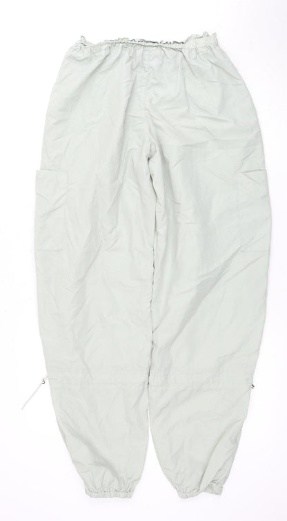 White Fox Women's Grey Windbreaker Trousers S