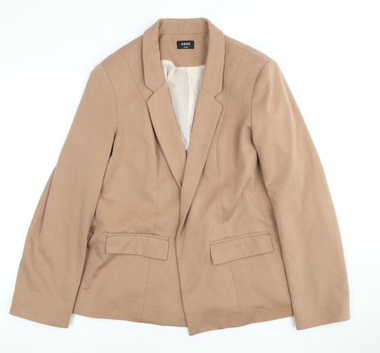 Oasis Women's Brown Blazer Size 14