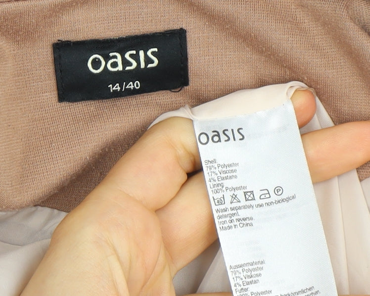 Oasis Women's Brown Blazer Size 14