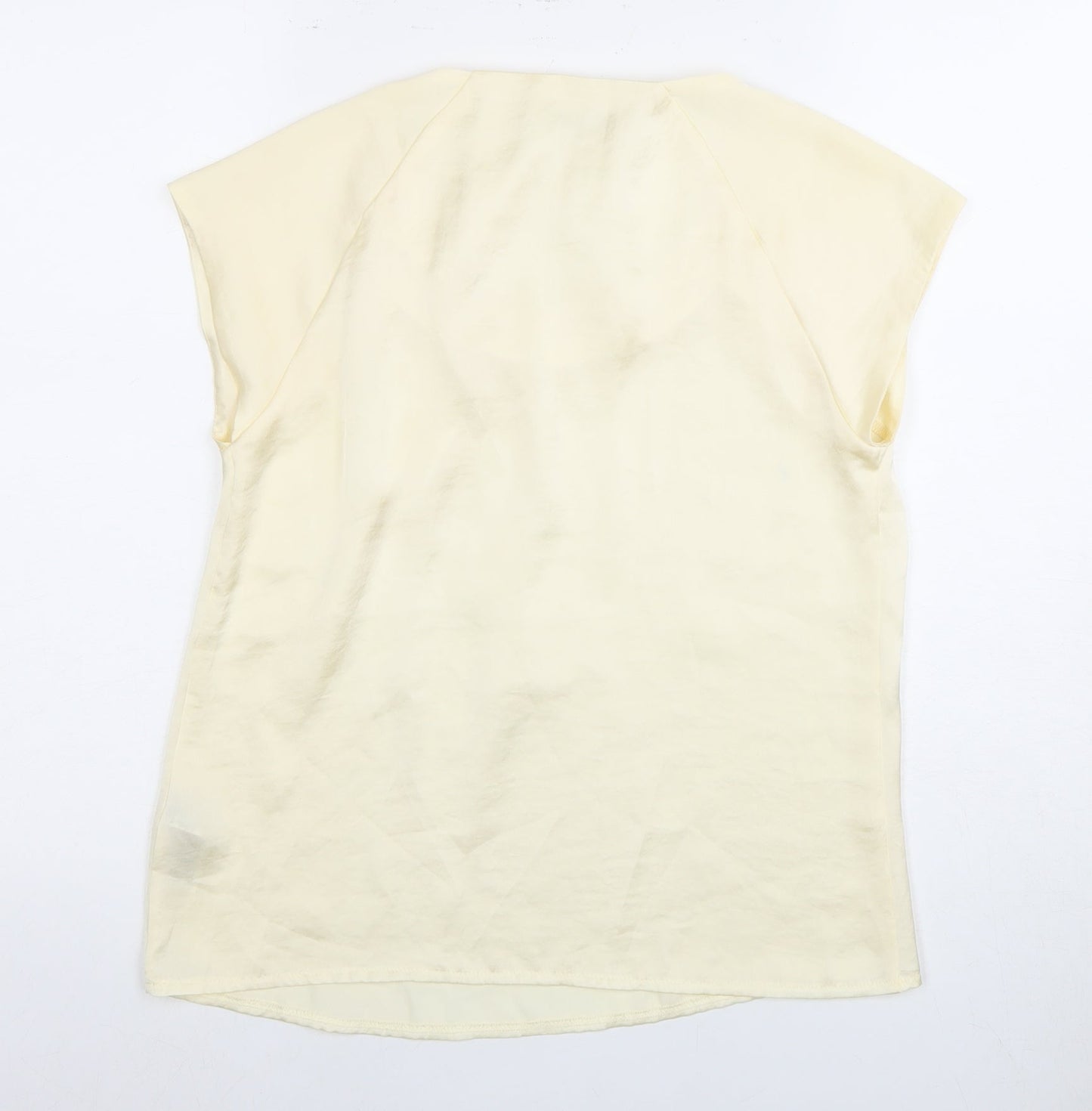 Betty Jackson Black Women's Beige Size 8 Solid Top