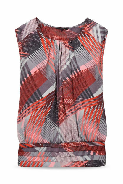 Womens UK Size 10 Jasper Conran Multicoloured Basic Blouse