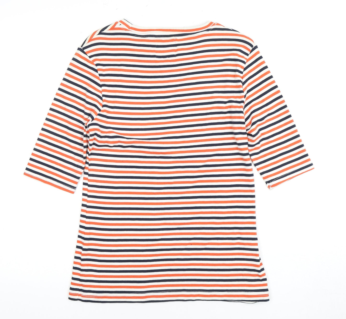 Womens UK Size 12 Crew Clothing Company Multicoloured Basic T-Shirt