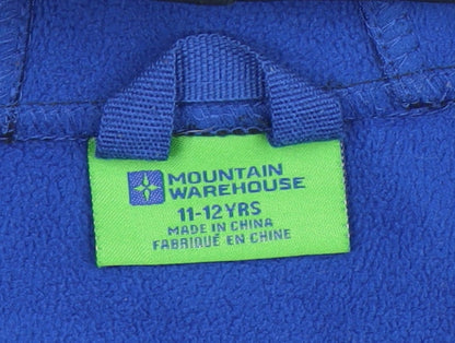 Mountain Warehouse Boys Blue Hooded Jacket 11-12Y