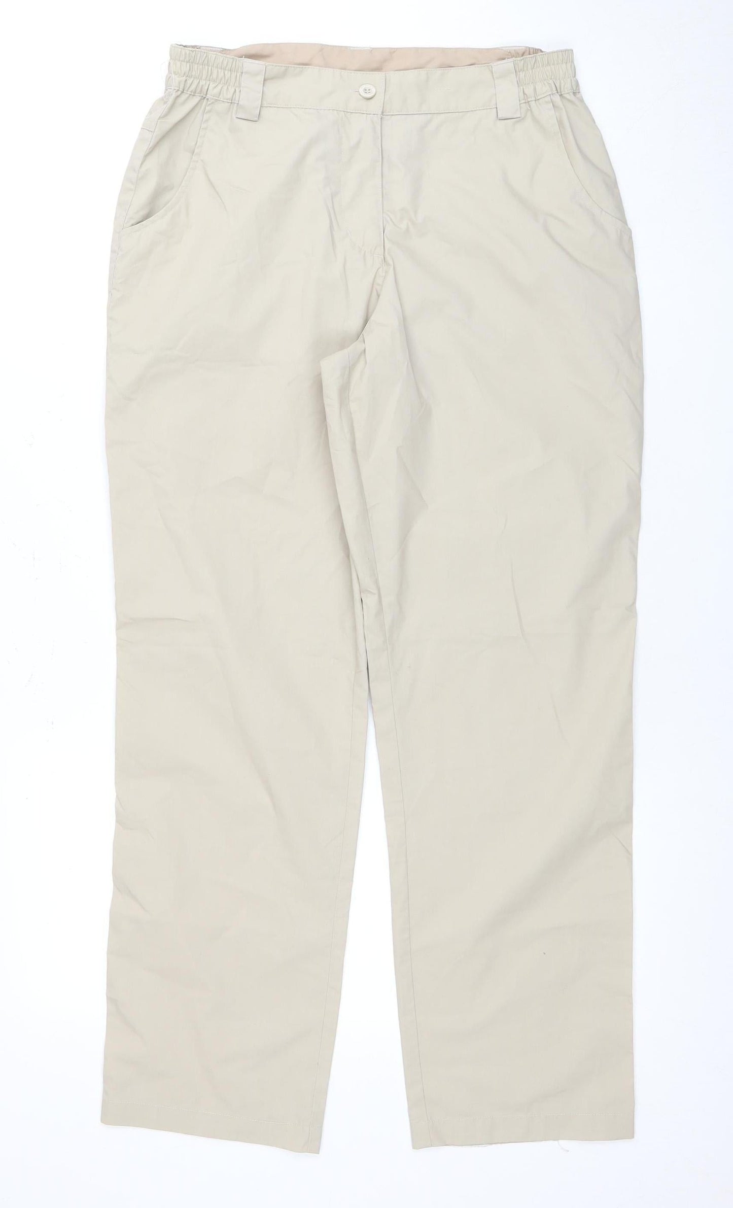 Mountain Warehouse Women's Beige Trousers Size 10