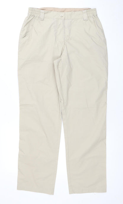 Mountain Warehouse Women's Beige Trousers Size 10