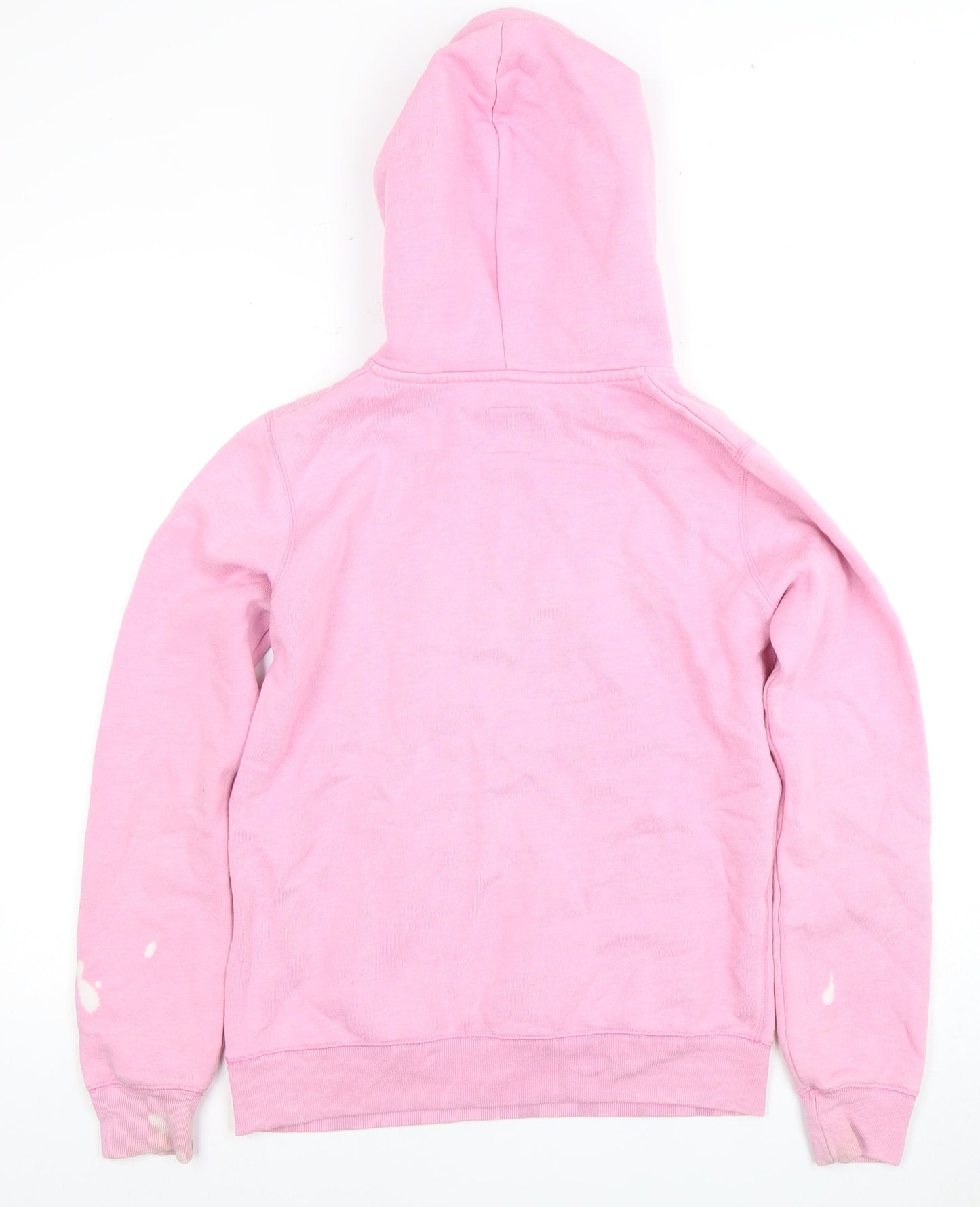 Womens UK Size 10 Jack Wills Pink Pullover Hoodie