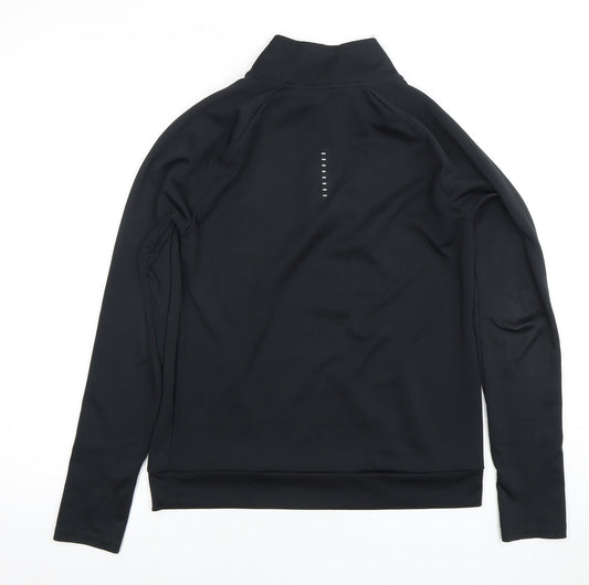 Nike Black XS Unisex Long Sleeve Running Top