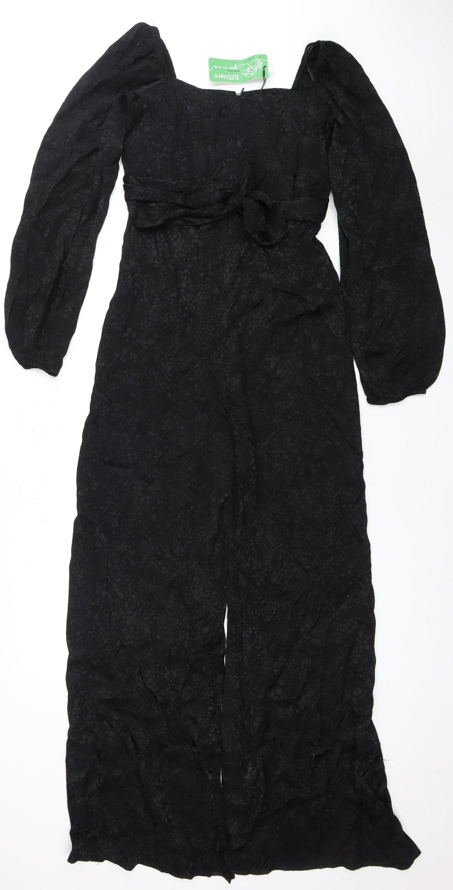 Nobody's Child Black Women's Jumpsuit Size 8 Long Sleeve
