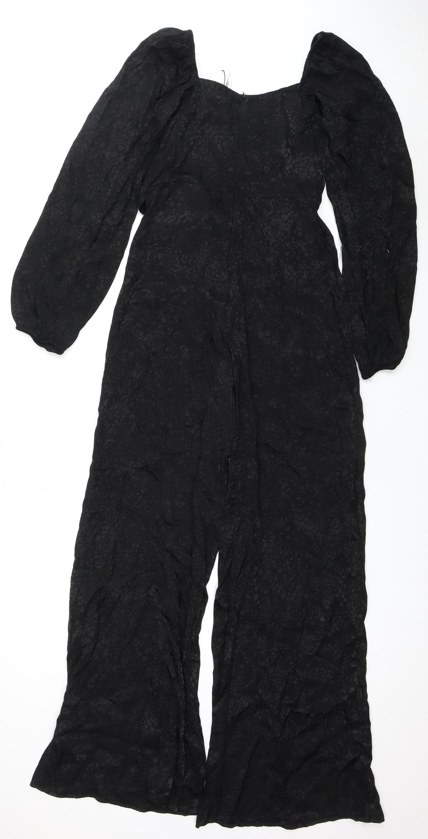 Nobody's Child Black Women's Jumpsuit Size 8 Long Sleeve