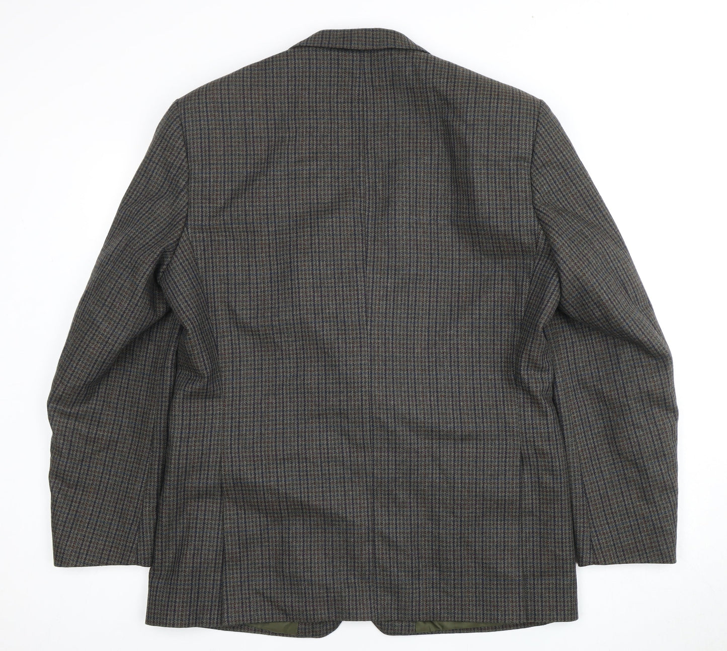 Four Seasons Men's Brown Check Blazer Size 42R