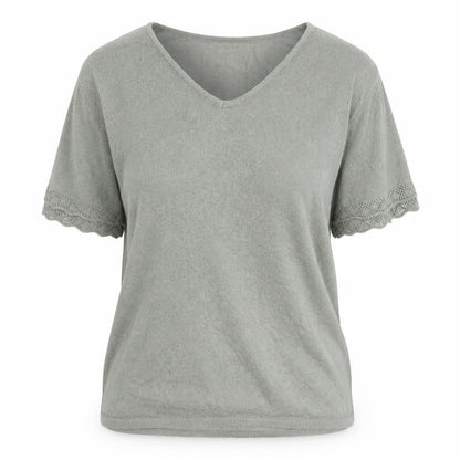 Womens UK Size 16 Damart Green Basic Blouse