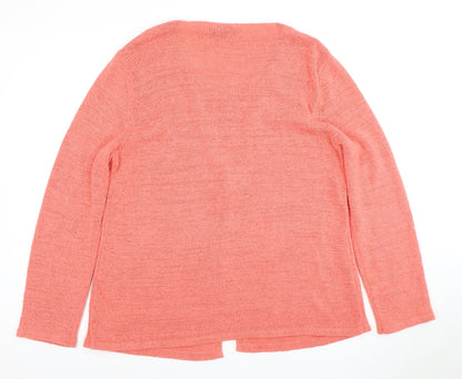 Womens UK Size 18 TIGI Pink Cardigan Jumper