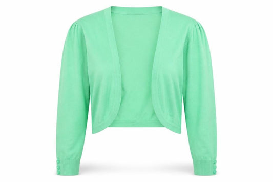 Womens UK Size L Monsoon Green Cardigan Jumper
