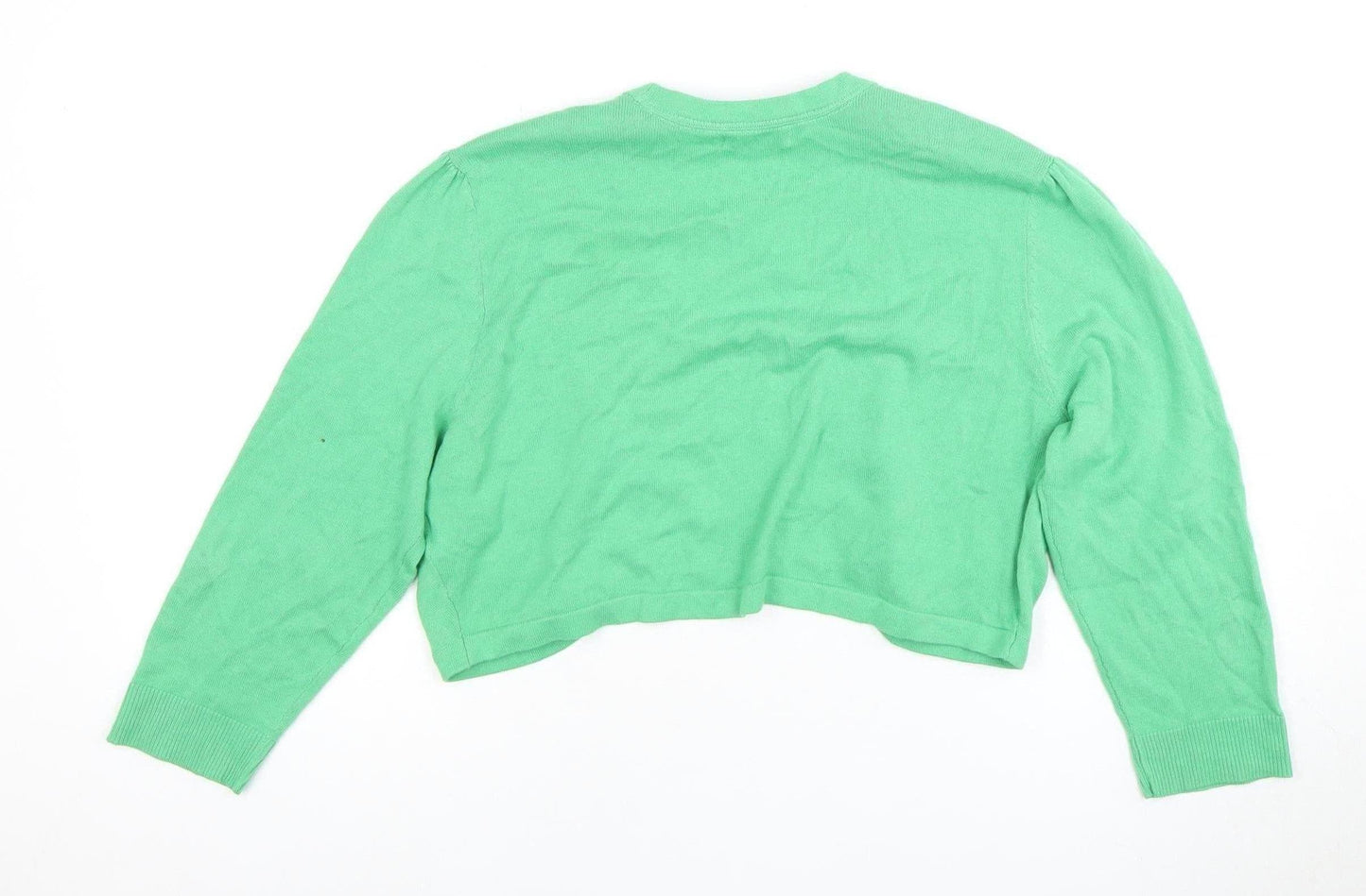Womens UK Size L Monsoon Green Cardigan Jumper