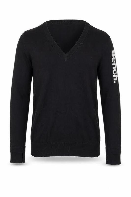 Mens UK Size M Bench Black Pullover Jumper