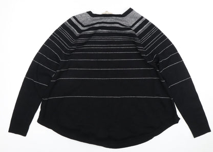 Womens UK Size 10 Phase Eight Black Basic Jersey