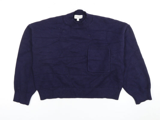 Apricot Women's Blue Knit Jumper, Size 12, Casual Wear