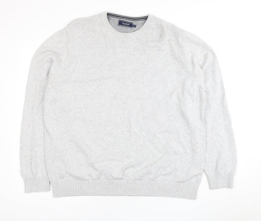 Maine New England Men's Grey XL Pullover Jumper
