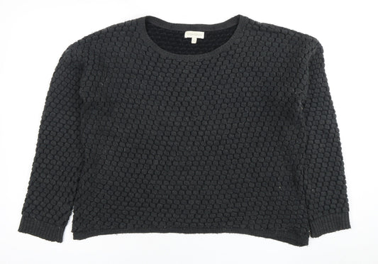 Womens UK Size M Monsoon Black Pullover Jumper