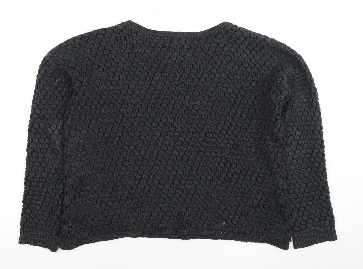Womens UK Size M Monsoon Black Pullover Jumper