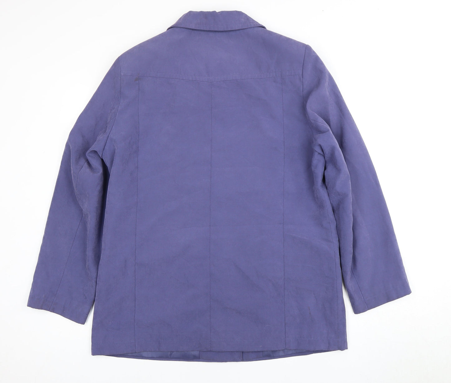 Womens UK Size 14 EWM Blue Basic Jacket