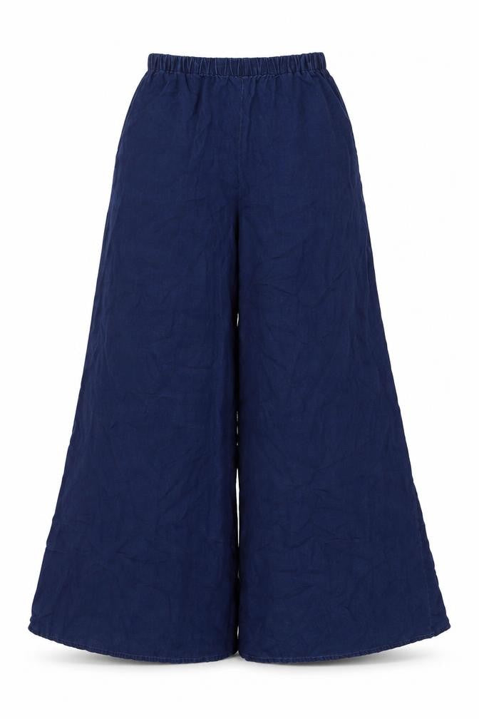 Womens UK Size XS MNG Relaxed Fit Casual Blue Trousers