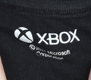 XBOX Boys Black Pullover Hoodie 9-10 Years Gaming Logo