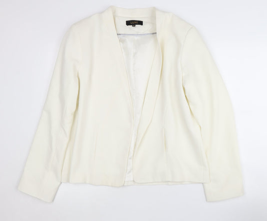 Dorothy Perkins Women's Ivory Blazer UK 18