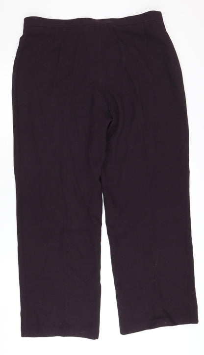 Womens UK Size 16 Marks and Spencer   Black Trousers