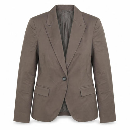 Womens UK Size 12 Zara Regular Brown Blazer