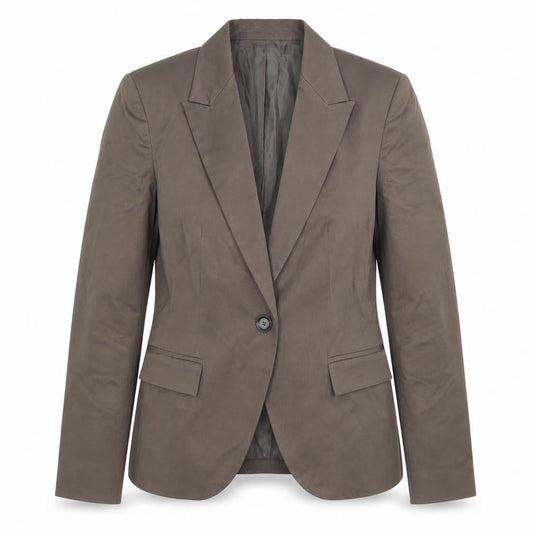 Womens UK Size 12 Zara Regular Brown Blazer