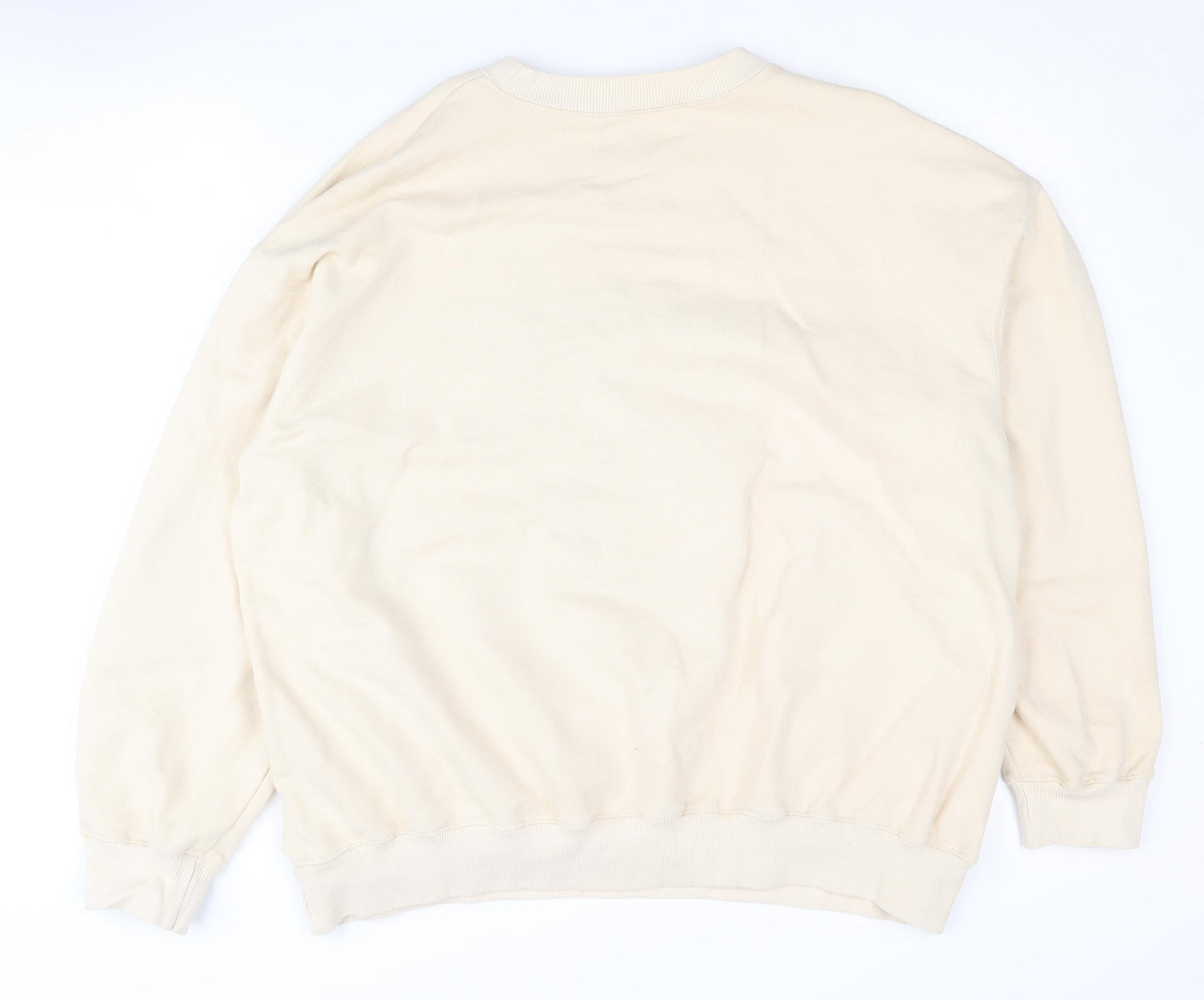 Teens UK Size 12 Pull&Bear Beige Pullover Sweatshirt