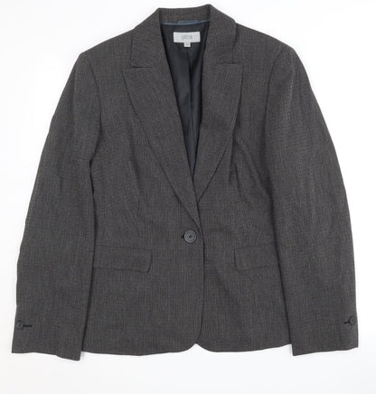Marks and Spencer Women's Grey Blazer Size 14
