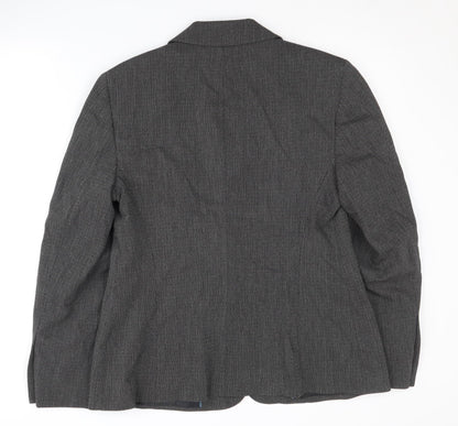 Marks and Spencer Women's Grey Blazer Size 14