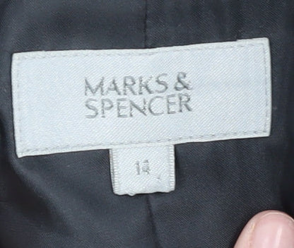 Marks and Spencer Women's Grey Blazer Size 14