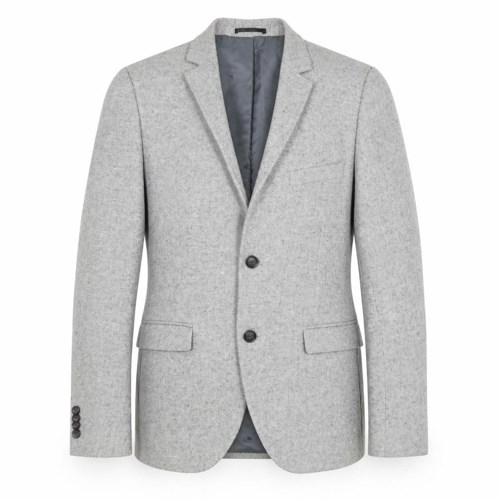 Mens UK Size 40 Topman Regular Grey Suit Jacket