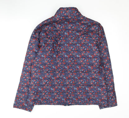 Womens UK Size M Anne De Lancay Multicoloured Puffer Jacket