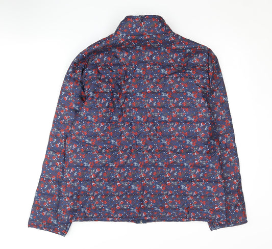 Womens UK Size M Anne De Lancay Multicoloured Puffer Jacket