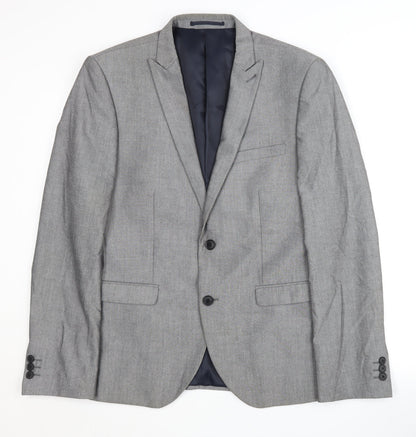Mens UK Size 40 NEXT Regular Grey Suit Jacket