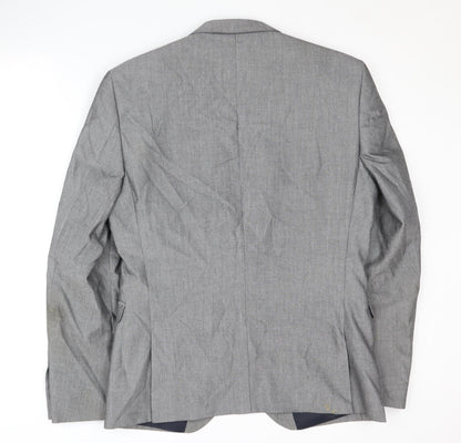 Mens UK Size 40 NEXT Regular Grey Suit Jacket