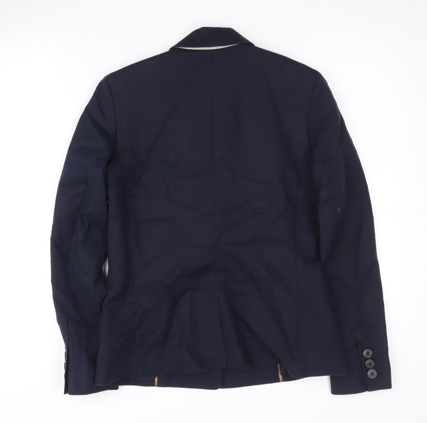 Womens UK Size 8 MNG Regular Blue Blazer