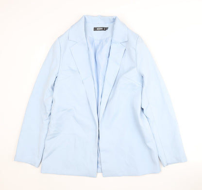 Missguided Women's Blue Blazer UK 8 Regular Fit