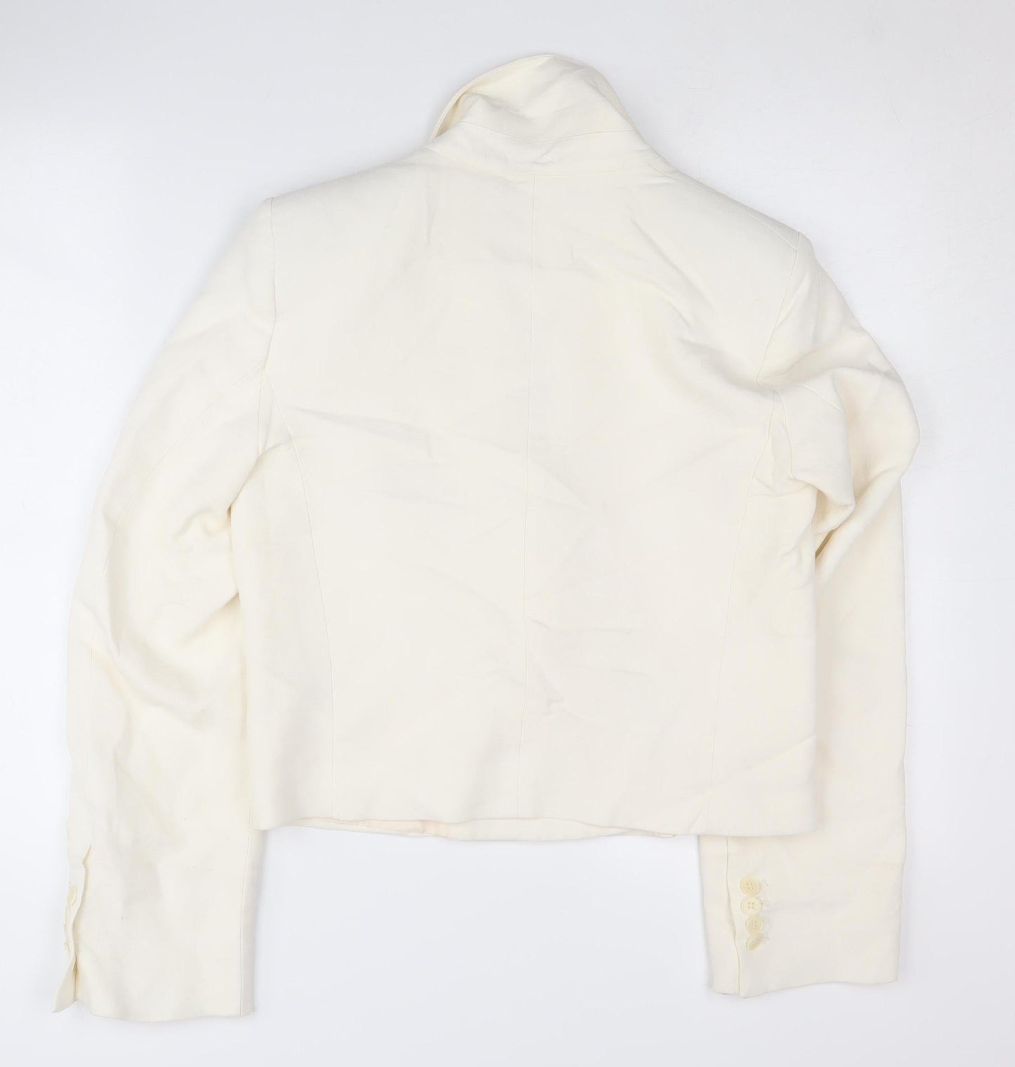 Zara Women’s Ivory Double-Breasted Blazer XS