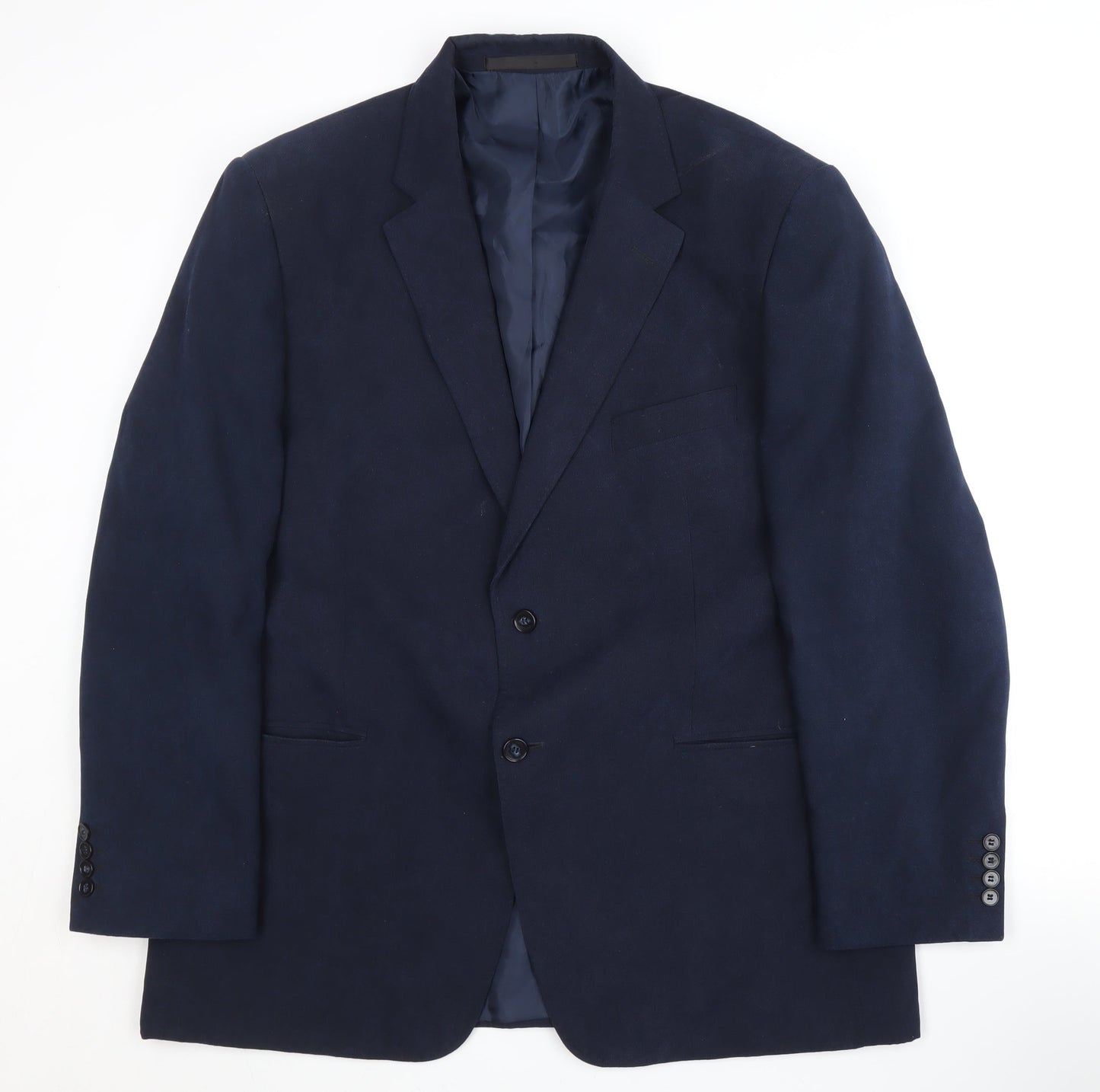 Mens UK Size 44 Marks and Spencer Regular Blue Suit Jacket