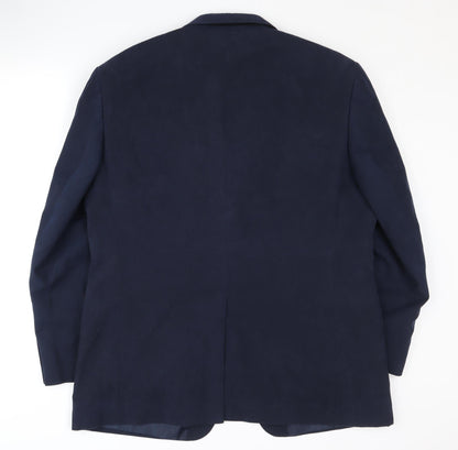 Mens UK Size 44 Marks and Spencer Regular Blue Suit Jacket