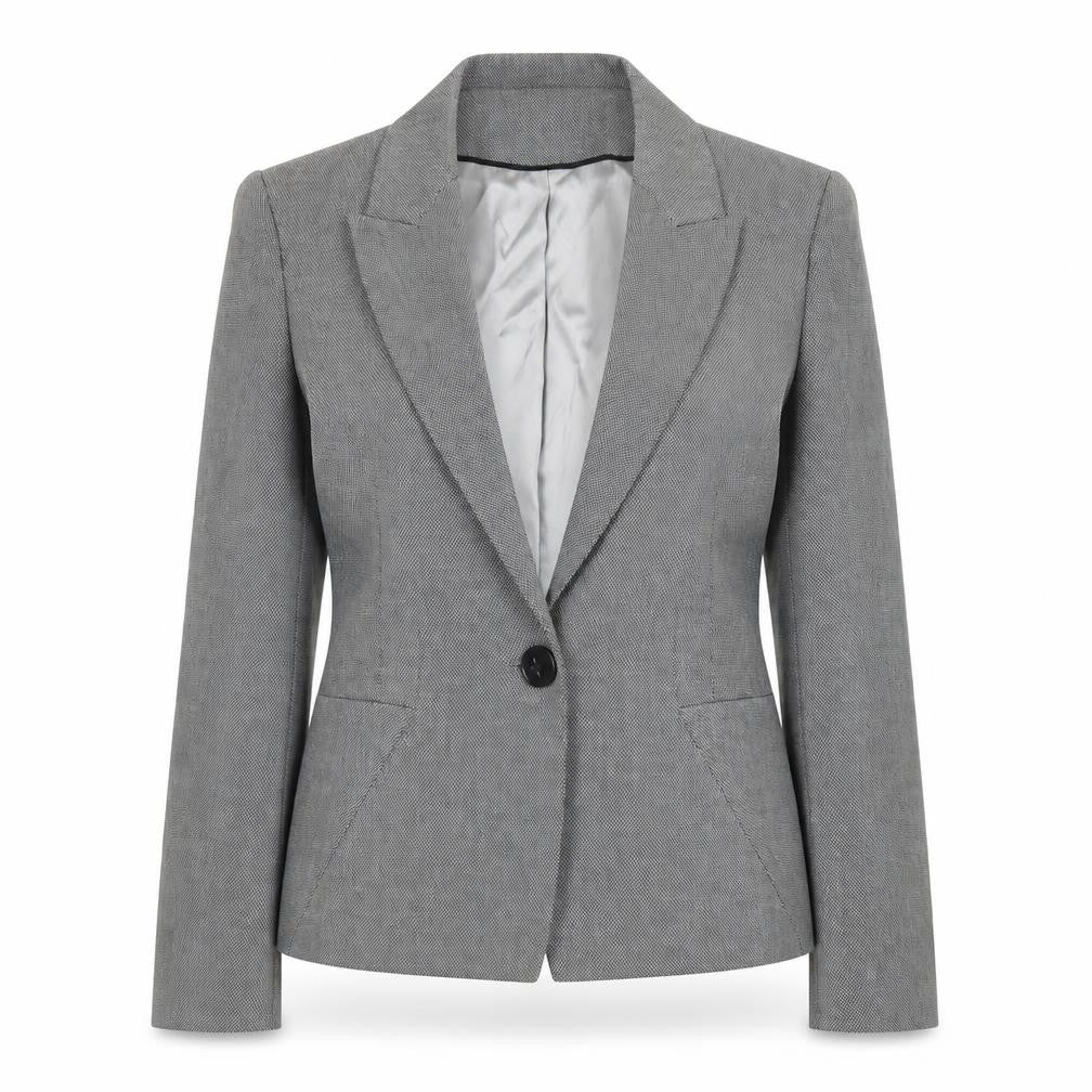 Womens UK Size 12 Principles Regular Grey Suit Jacket